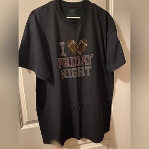 Jerzees Black Graphic T-Shirt